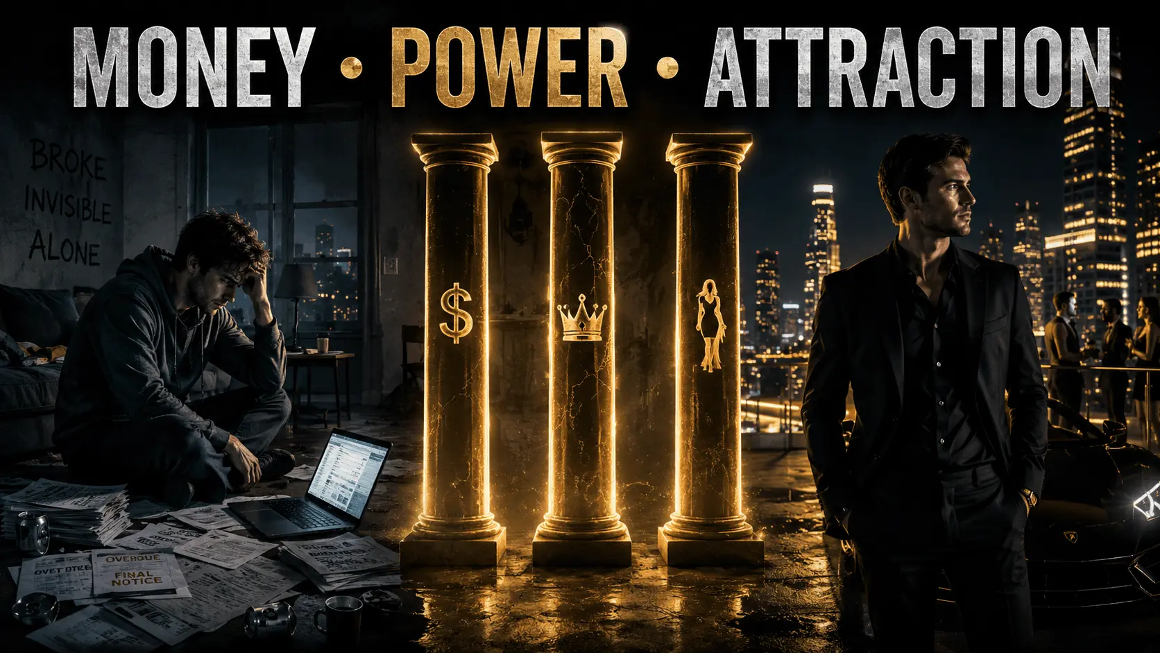 Why Most Men Stay Broke Invisible and Alone